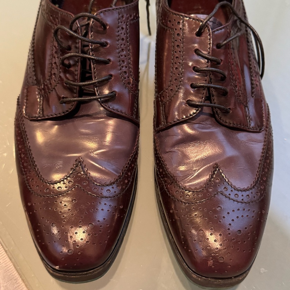 Prada Vintage Wing Tip Shoes